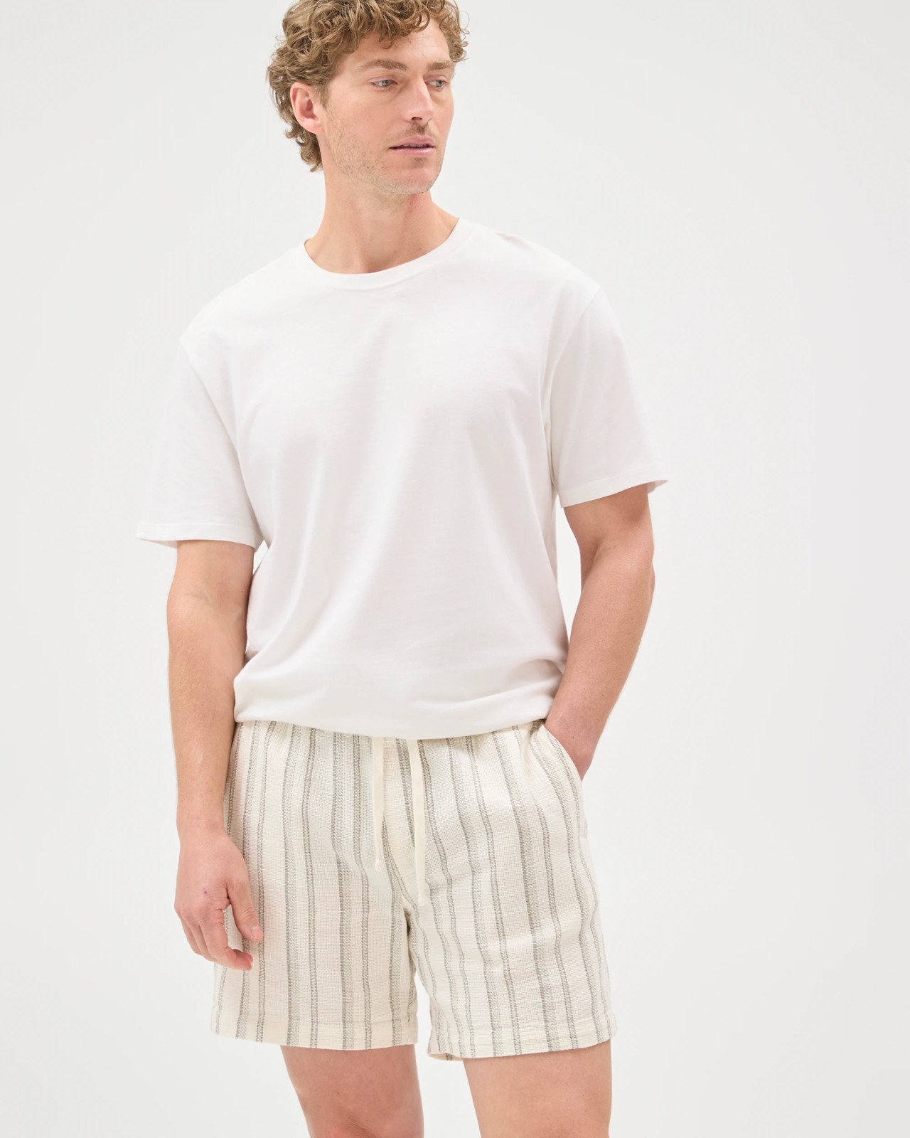 Australian Cotton Stripe Shorts 5 of 5