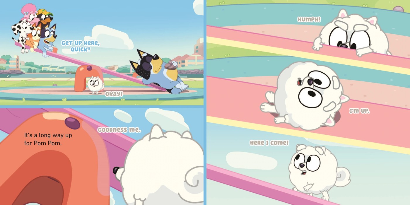 Bluey: Seesaw - A-Slide-and-Play Book 6 of 6