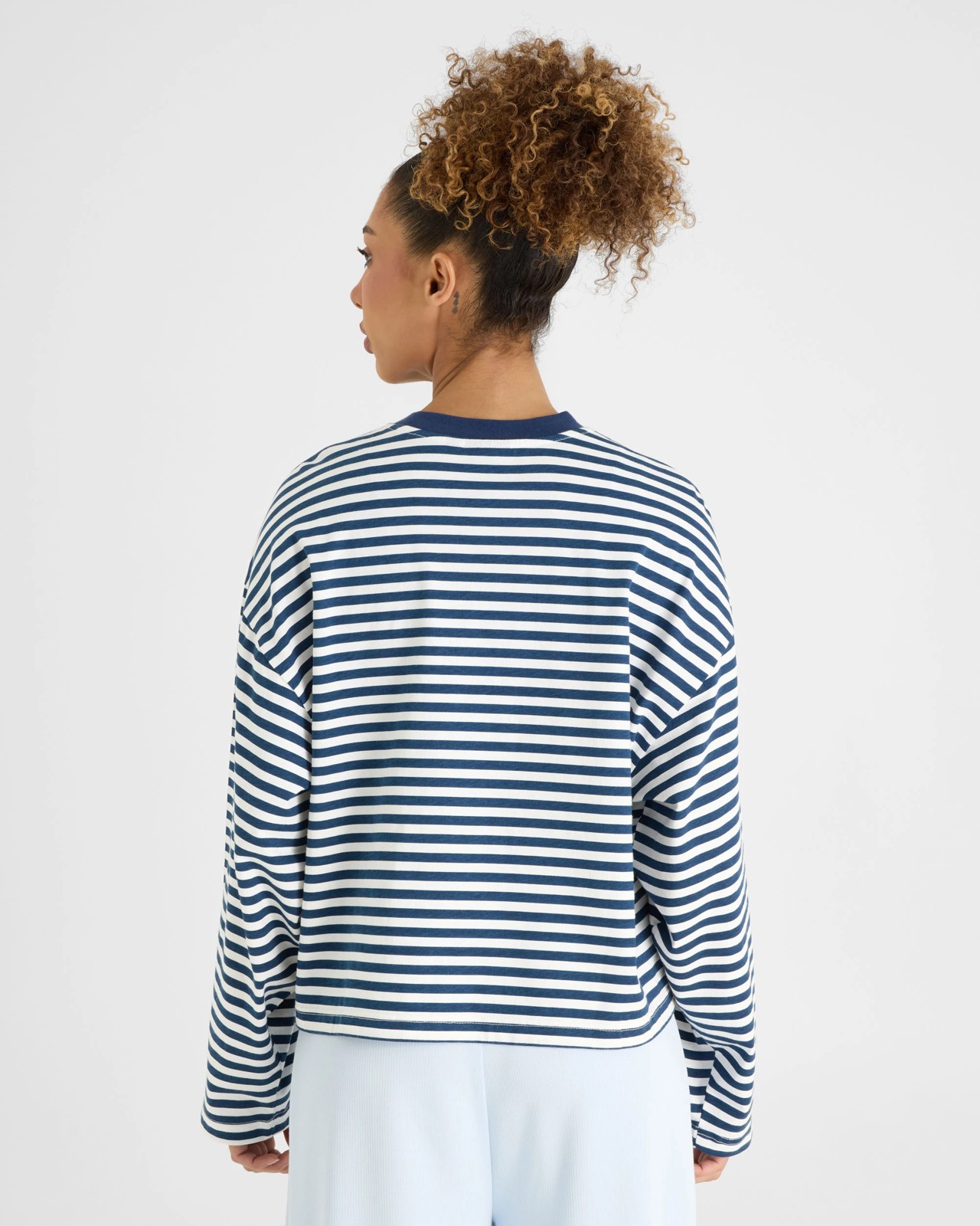 Lonsdale London Boyfriend Long Sleeve T-Shirt - Navy 2 of 6