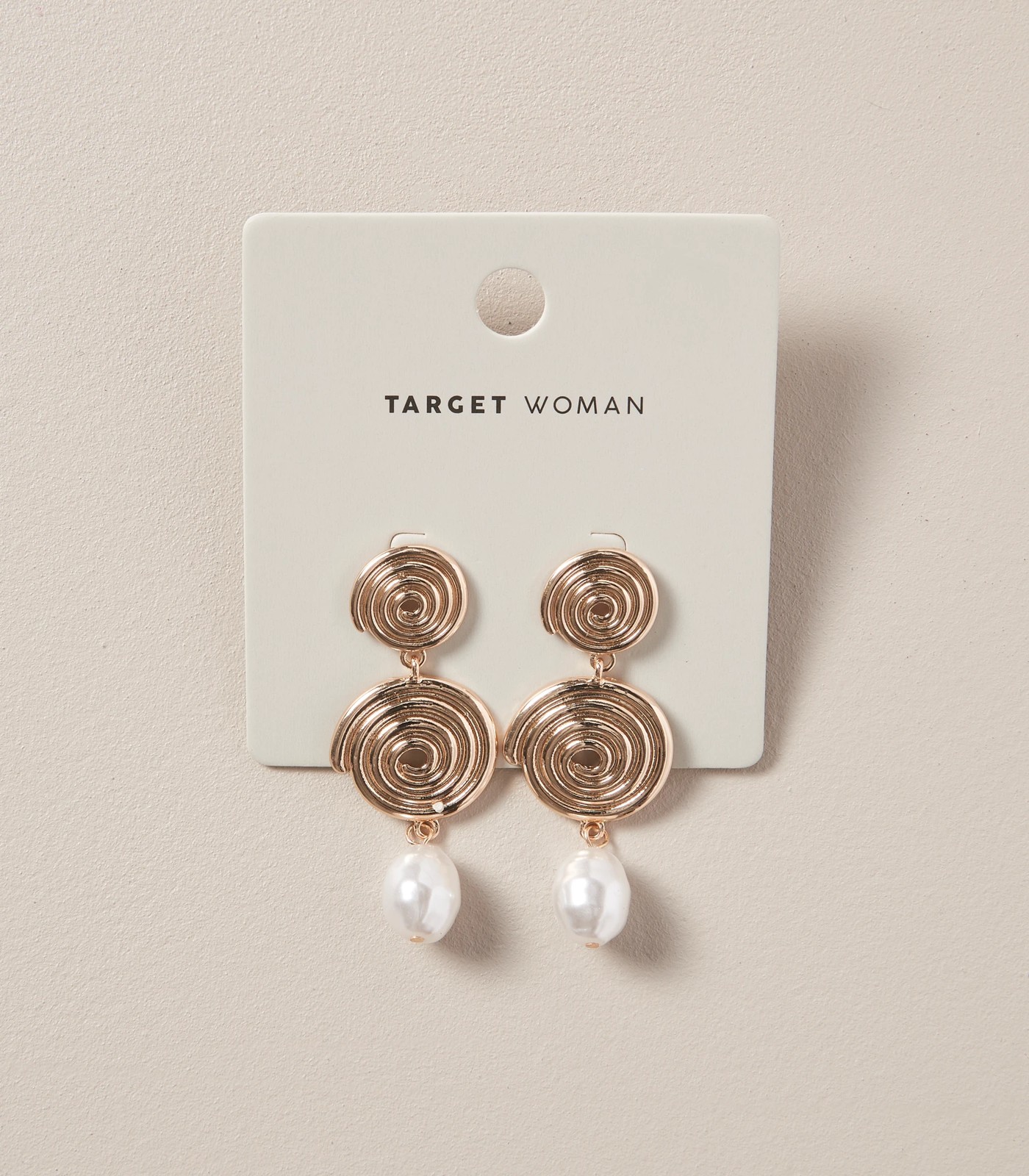 Target pearl deals earrings