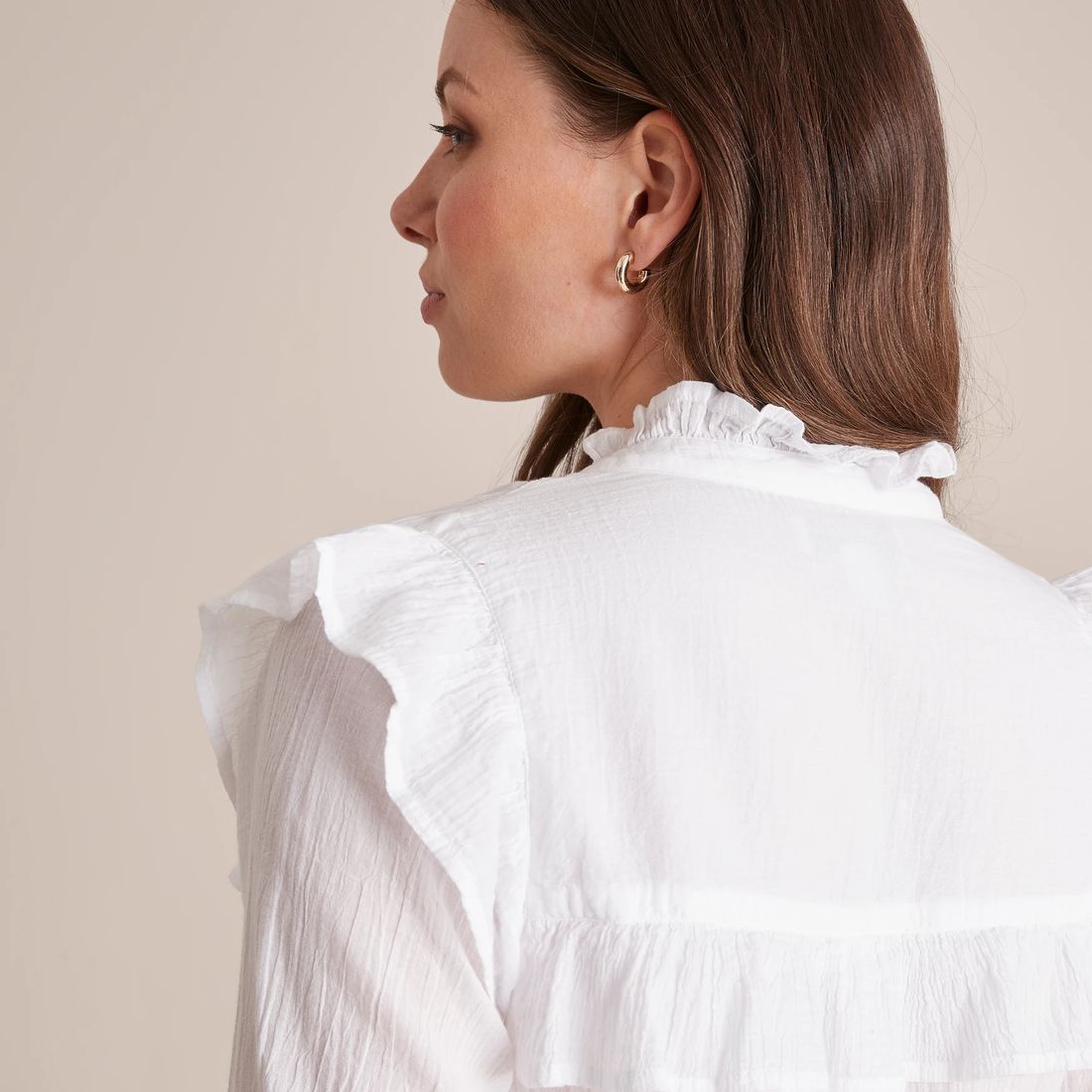 Preview Ruffle Long Sleeve Top | Target Australia