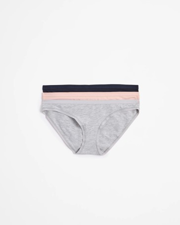 Australian Cotton 3 Pack Bikini Briefs - Lily Loves