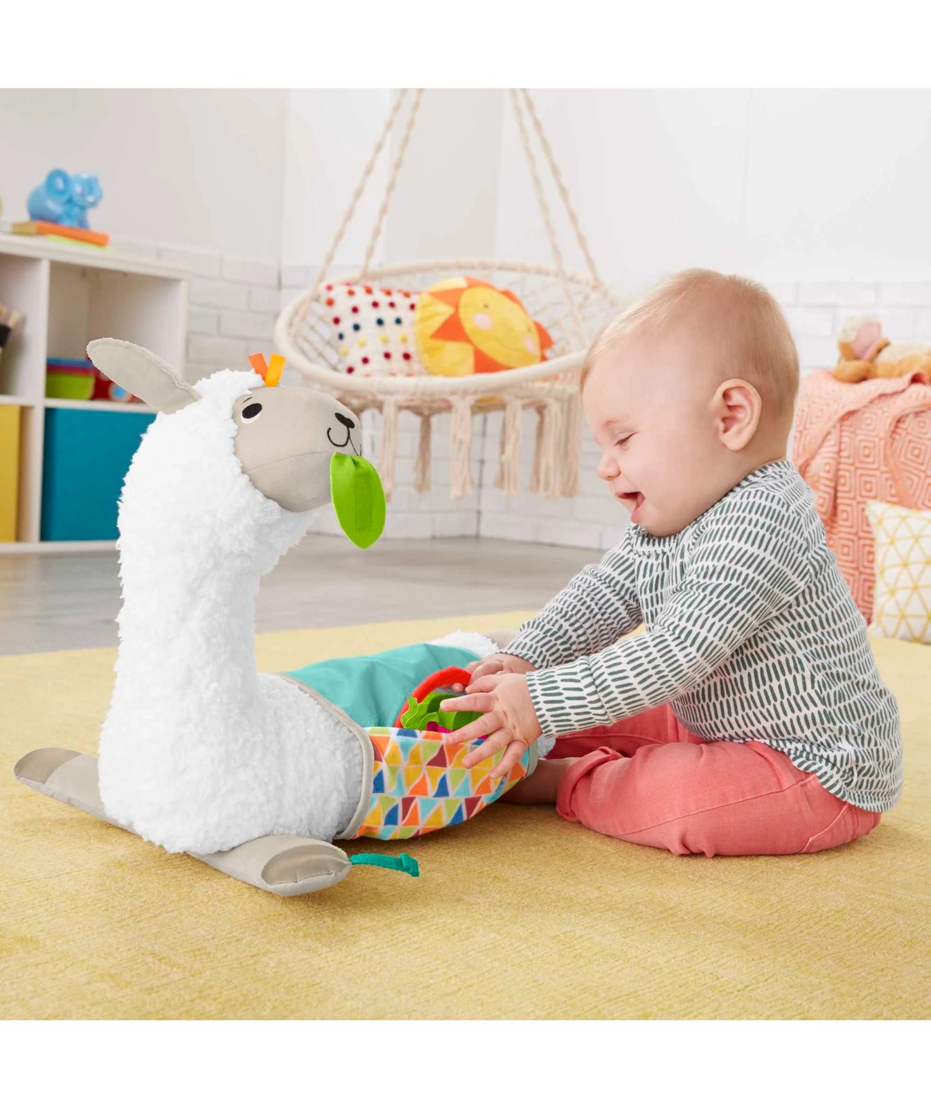 Fisher-Price Grow-with-Me Tummy Time Llama 6 of 6