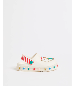 Kids Light-Up Christmas Clogs