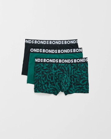 Bonds 3 Pack Everyday Trunks