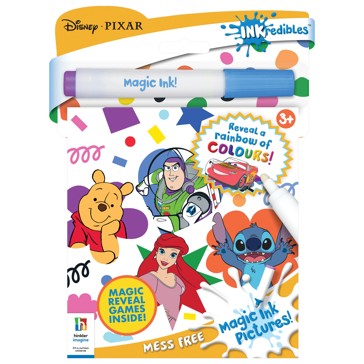 INKredibles Disney Pixar Mess Free Magic Ink Pictures - Book