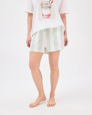 Lily Loves Australian Cotton Jersey Sleep Boxer Shorts