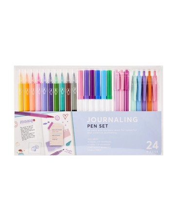 Anko 24 Piece Journaling Pen Set