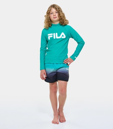 Max Long Sleeve Swim Rash Vest - Fila