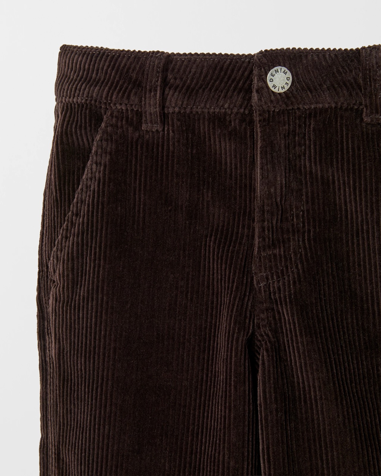 Australian Cotton Corduroy Pants - Dark Brown 2 of 2