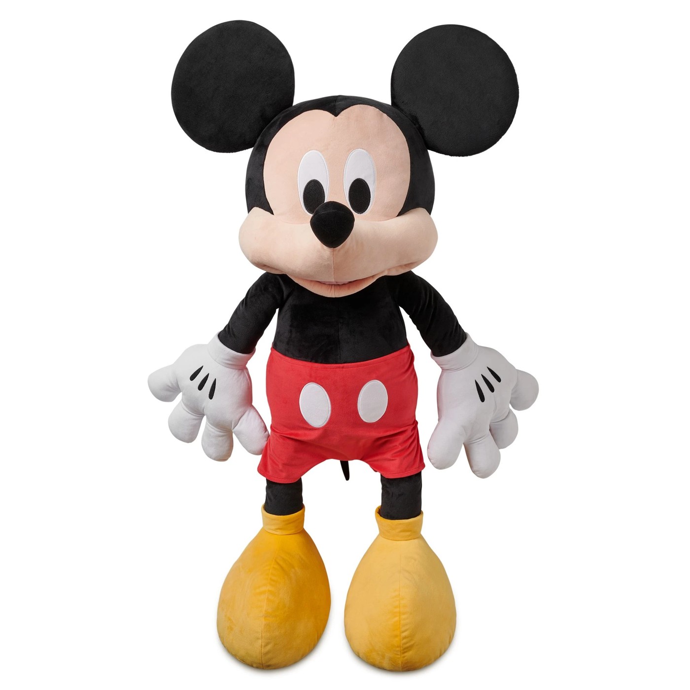 Jumbo mickey mouse hot sale plush