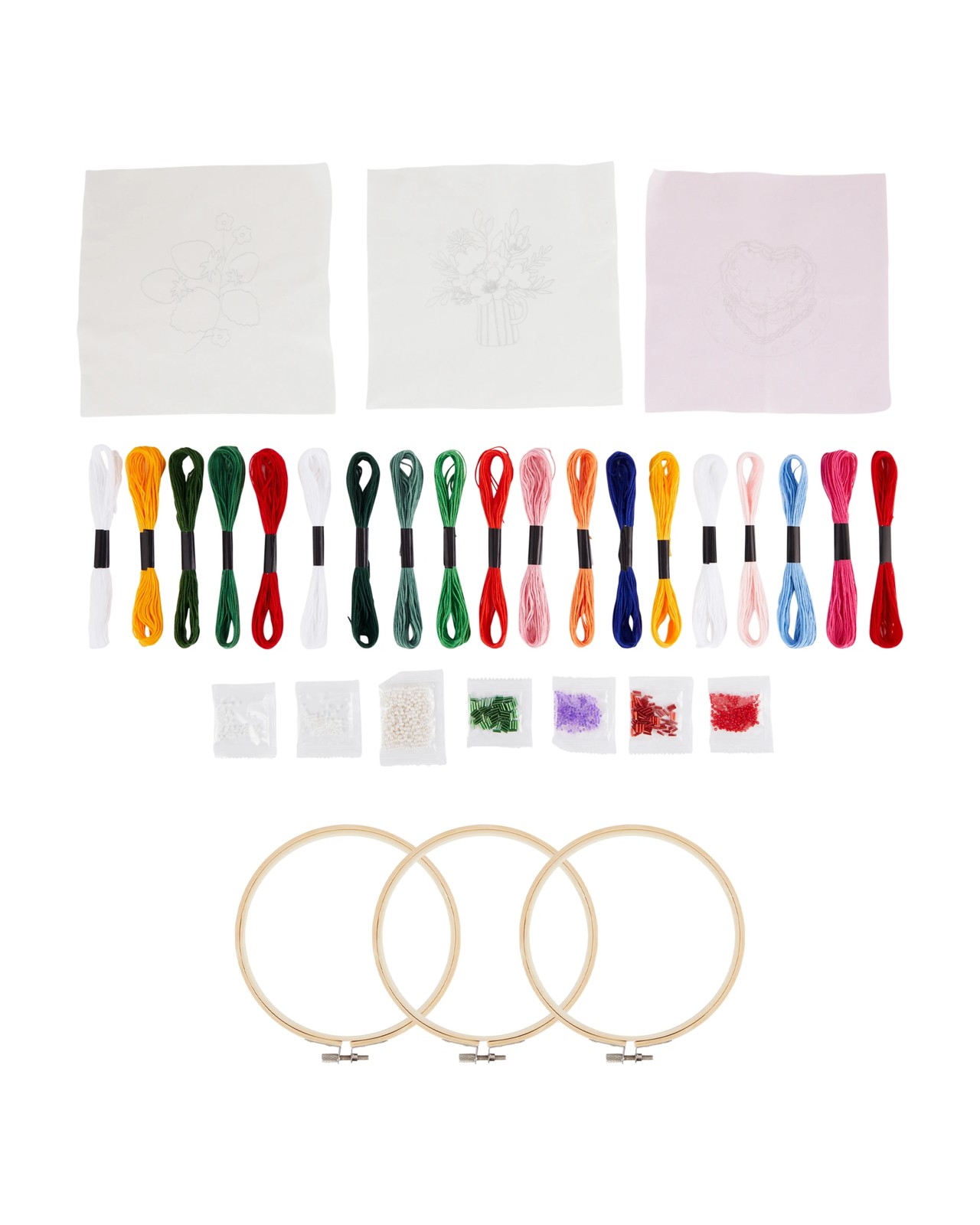 DIY Beaded Embroidery Craft Kit 2 of 3