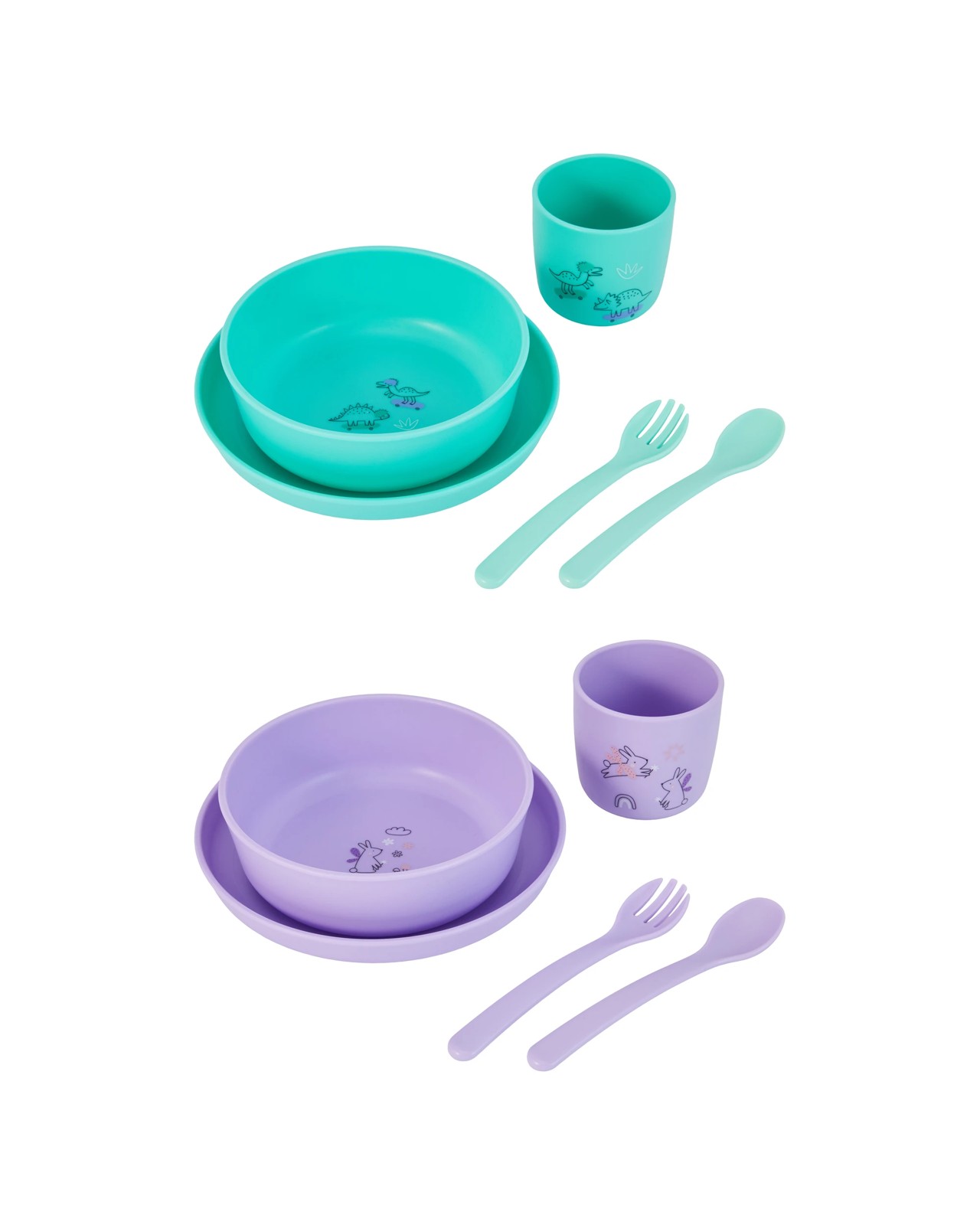 Anko 5 Piece Toddler Feeding Set - Assorted 2 of 5