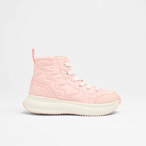 Girls Junior Quilted Hi Top Sneaker product image