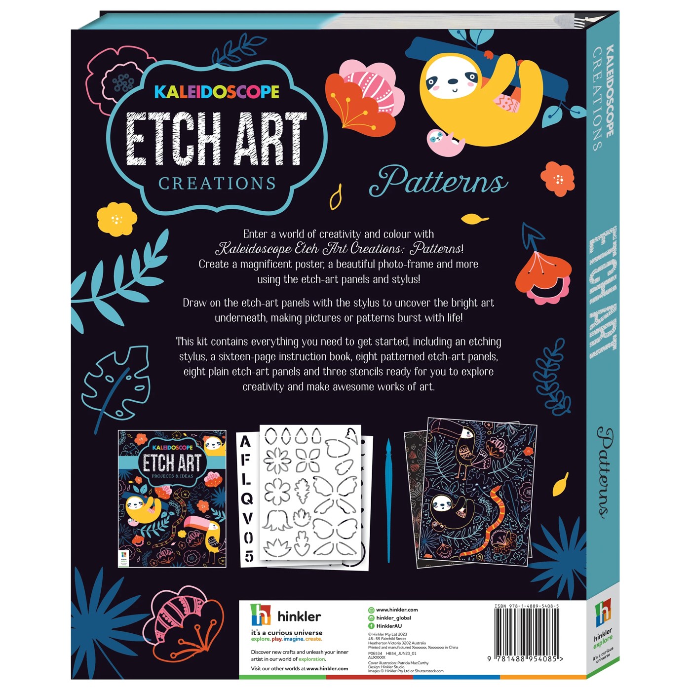 KALEIDOSCOPE ETCH ART Creations: Wild Animals and More (Paperback) (US  IMPORT) $39.19 - PicClick AU