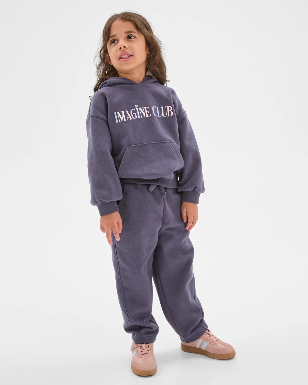 Fashion Heavyweight Barrel Leg Trackpants - Dark Purple 4 of 6