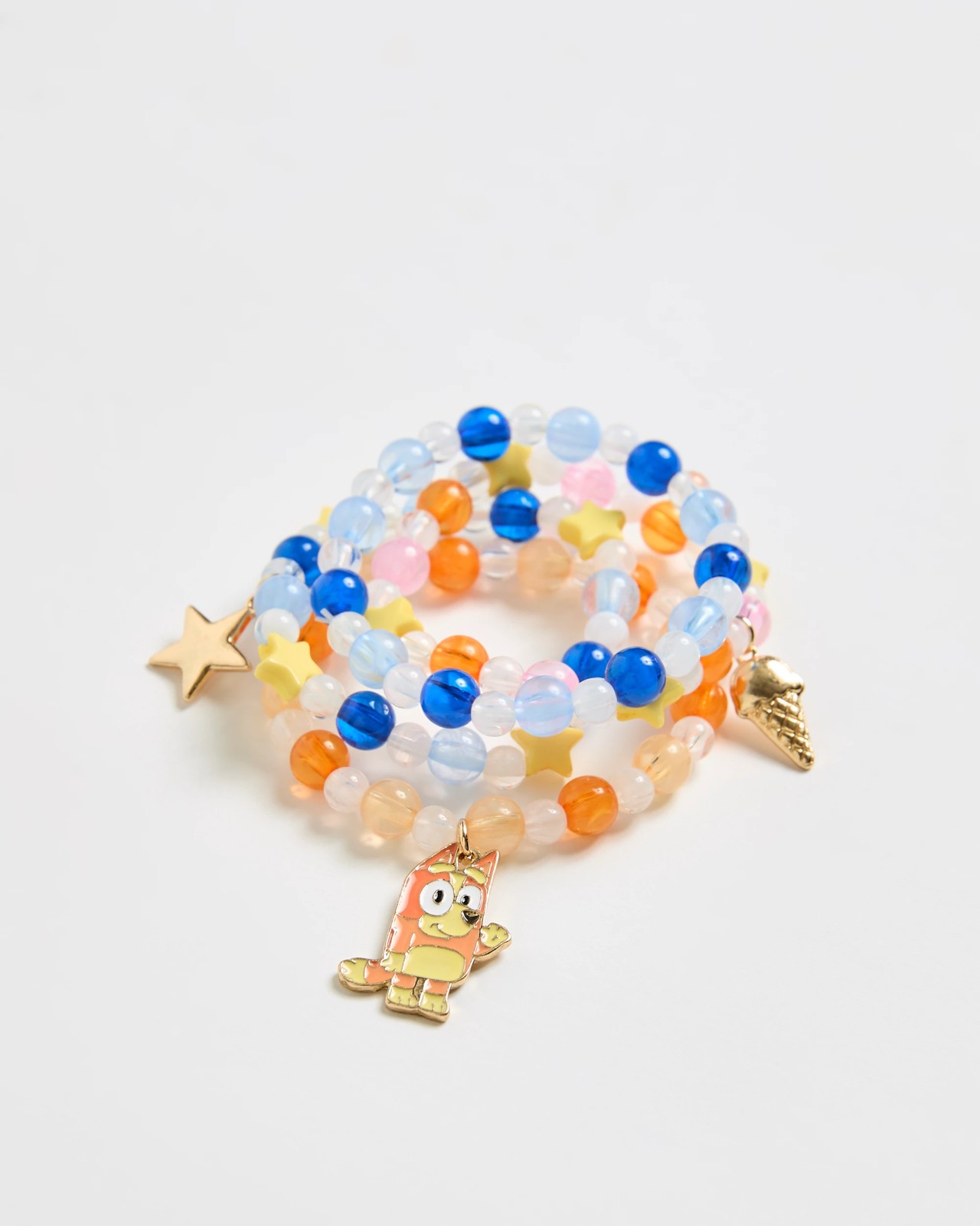 Bluey & Bingo 4 Pack Bracelet Set 2 of 3
