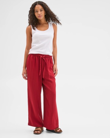 Pull On Full Leg Pants