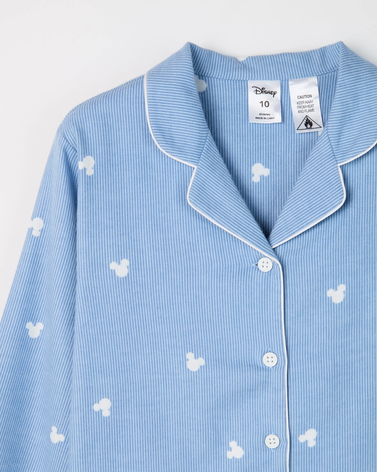 Disney Mickey Mouse Mini Me Australian Cotton Older Kids Pyjama Set  2 of 4