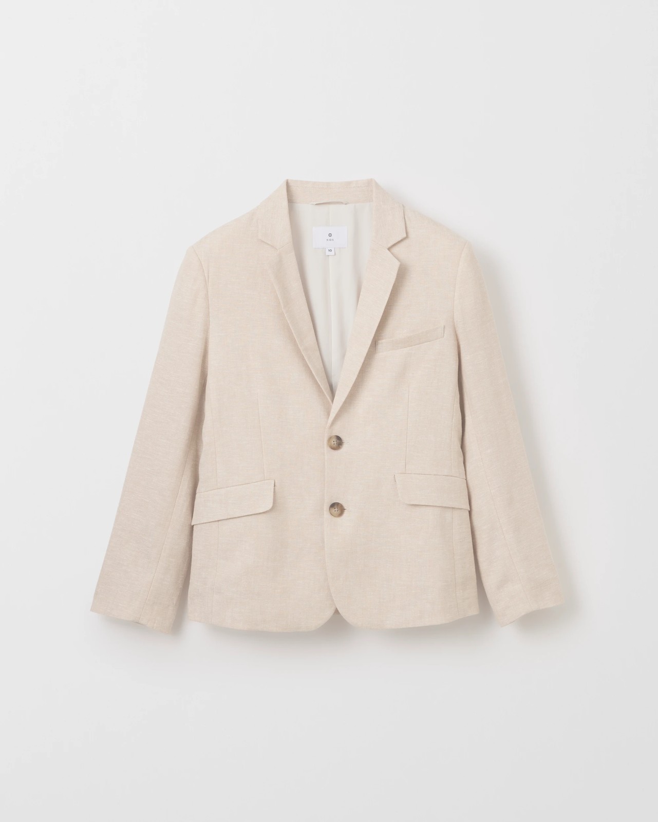 European Linen Blend Suiting Jacket 5 of 6