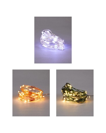 Anko Low Voltage 300 LED Wire String Lights - Assorted