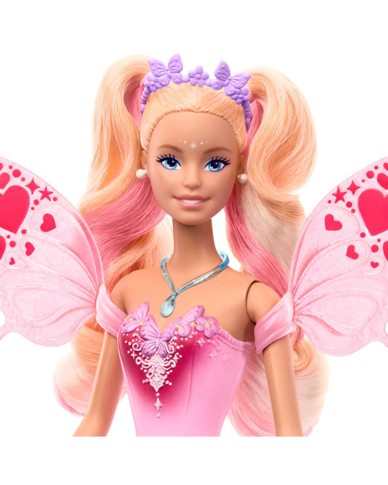 Mattel Barbie Fantasy Fairy Doll with Colour-Change Wings 4 of 5
