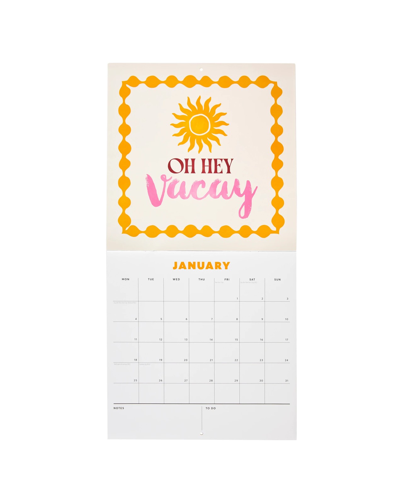 Anko 2027 Wall Vacay Calendar 2 of 6