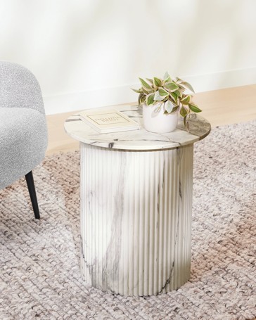 Anko Marble Look Side Table