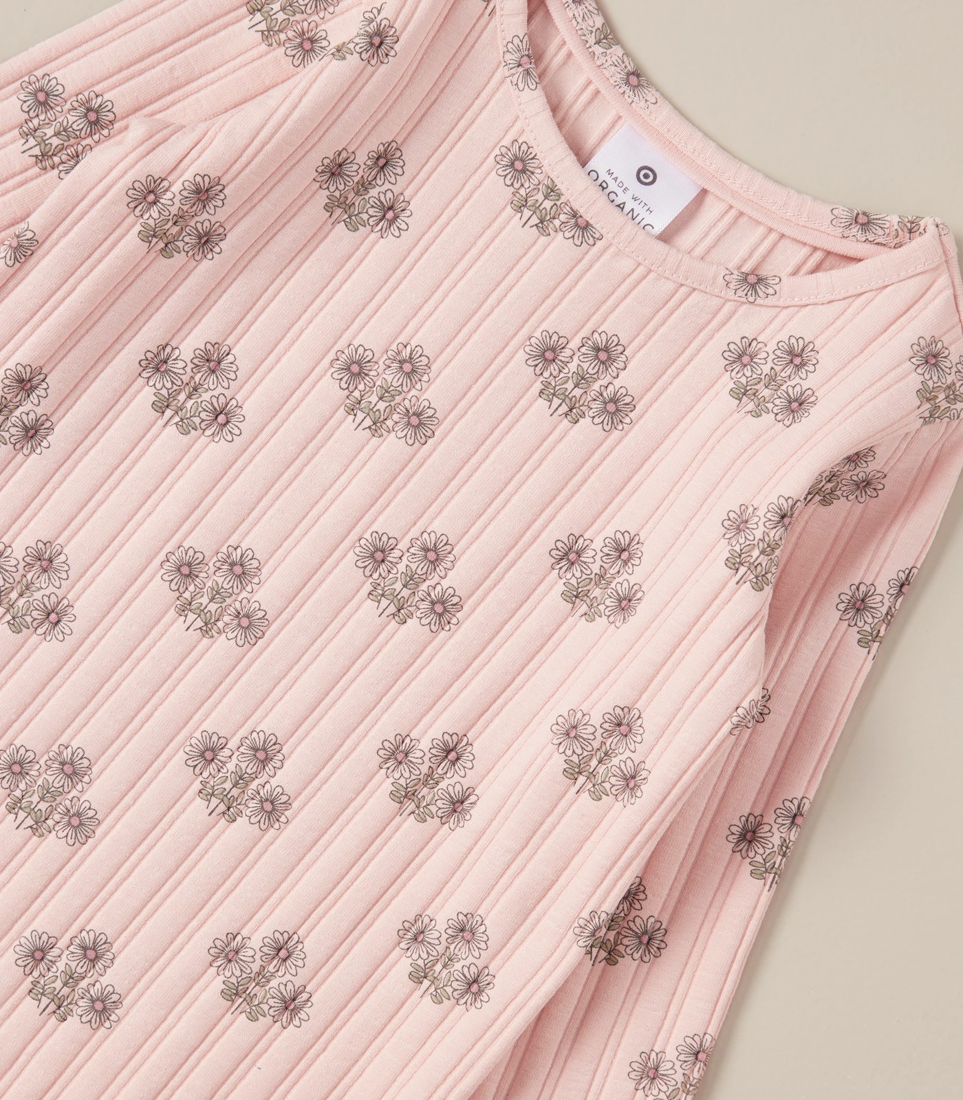 Baby Organic Cotton Long Sleeve Rib Top 4 of 6