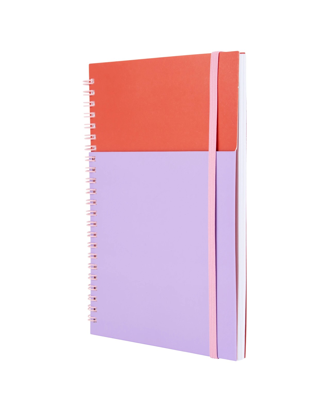 Anko A5 Colour Block Red Notebook 3 of 4
