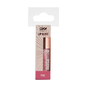 Sparkling Rose Lip Gloss, Pink - OXX Cosmetics