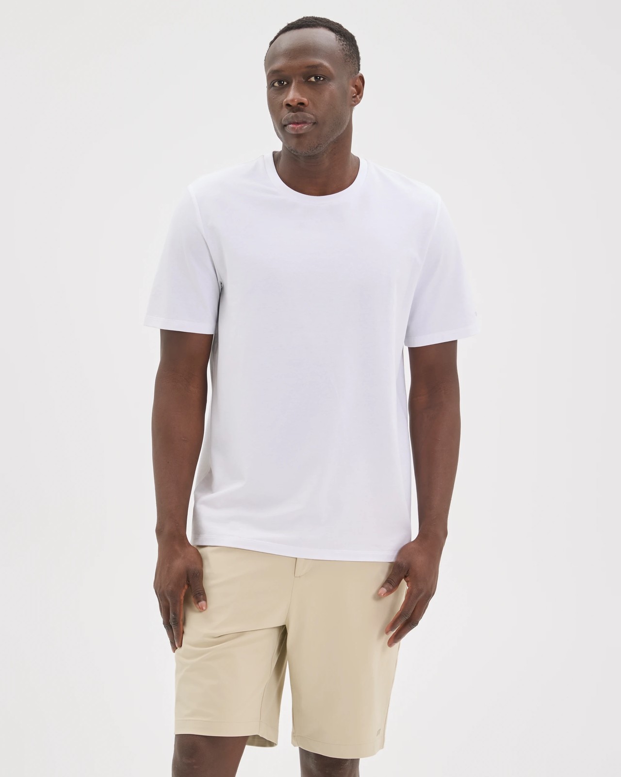 Active Hybrid Stretch Chino Shorts - Agate Grey 2 of 5