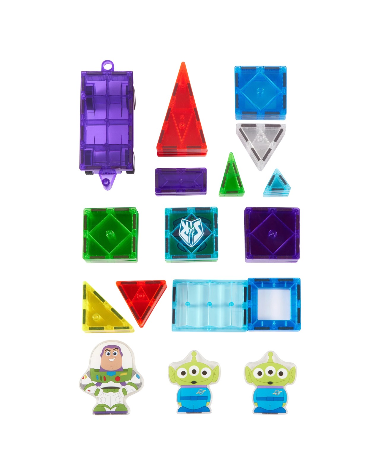 75 Piece Disney Pixar Toy Story Magnetic Tiles 5 of 6