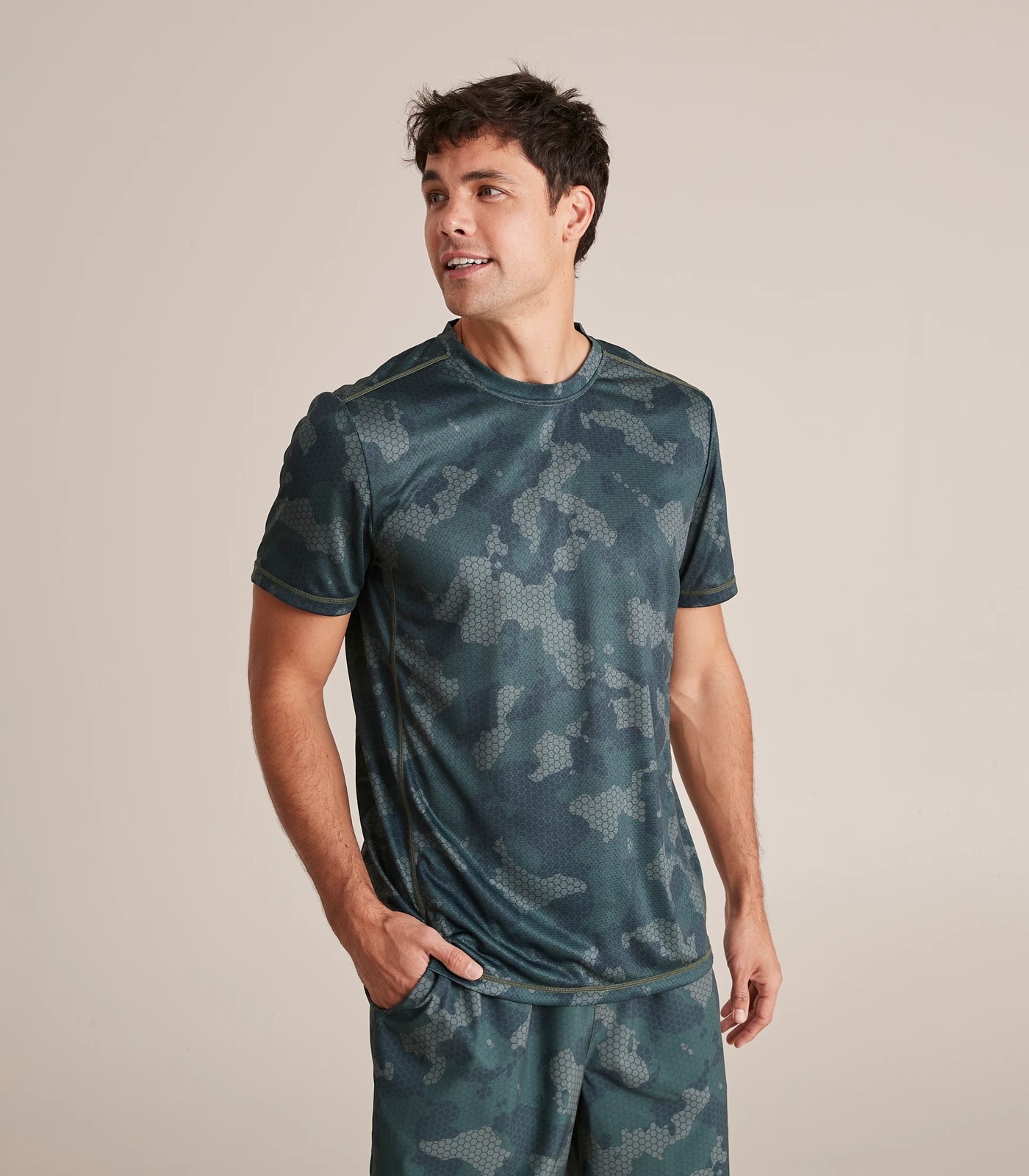 Moisture wicking regular fit core tee sale