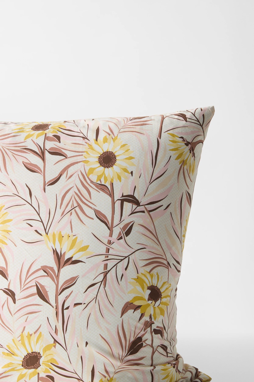Maxie Sunflower Australian Cotton European Pillowcase - Sunlight 4 of 5