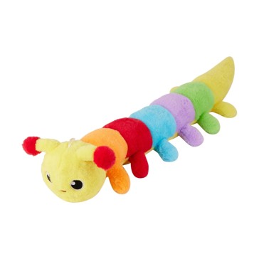 Pet Toy Plush Multi Squeaker Caterpillar - Anko