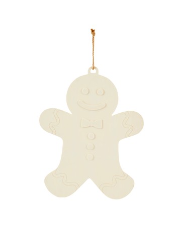 Anko Craft Wood Blank Gingerbread Man