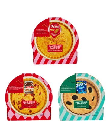 Giant Cookie Baking Kit, Assorted - Anko