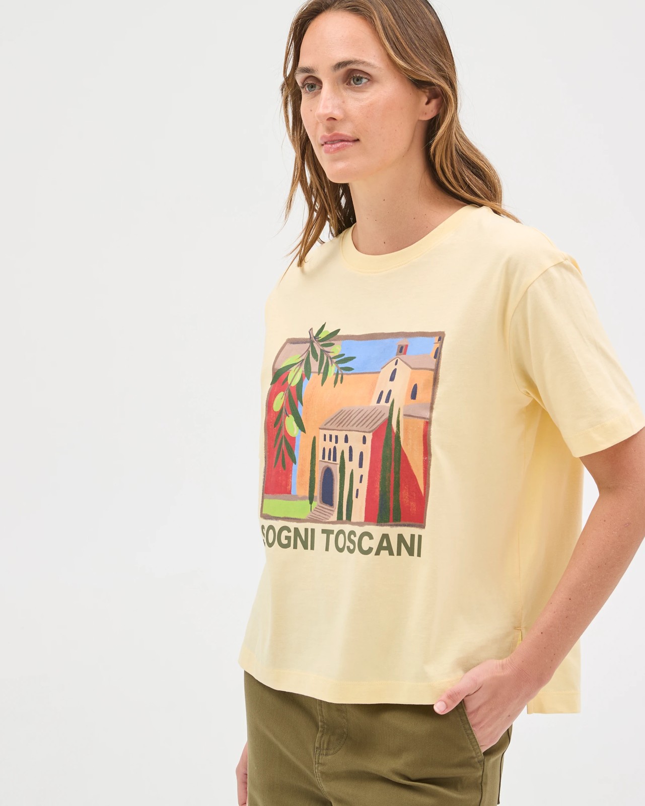 Australian Cotton Boxy Print T-Shirt 5 of 6