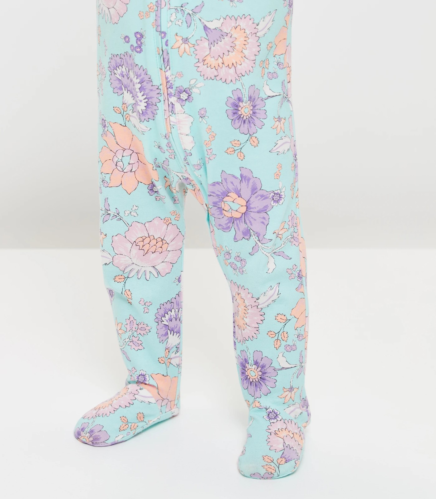 Baby Organic Cotton Print Zip Coverall 5 of 5