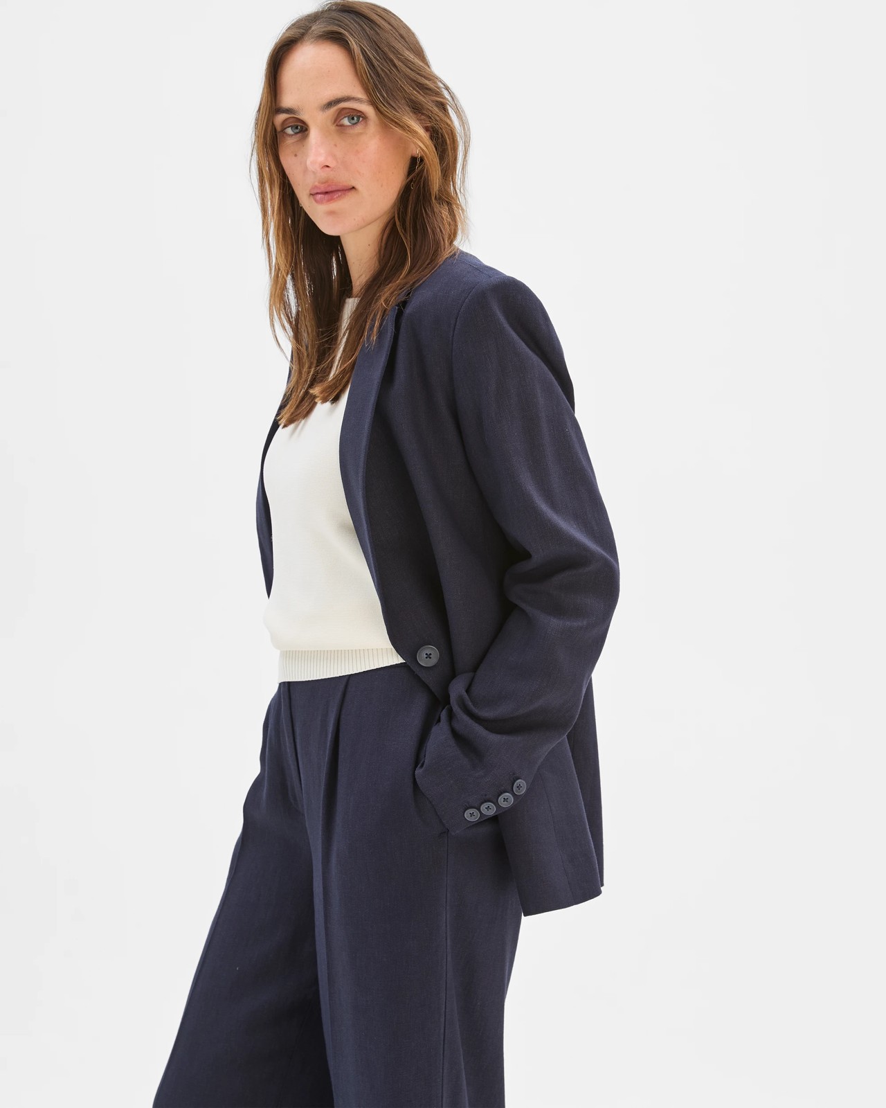 Preview Tailored Blazer  - Ink Navy 5 of 5