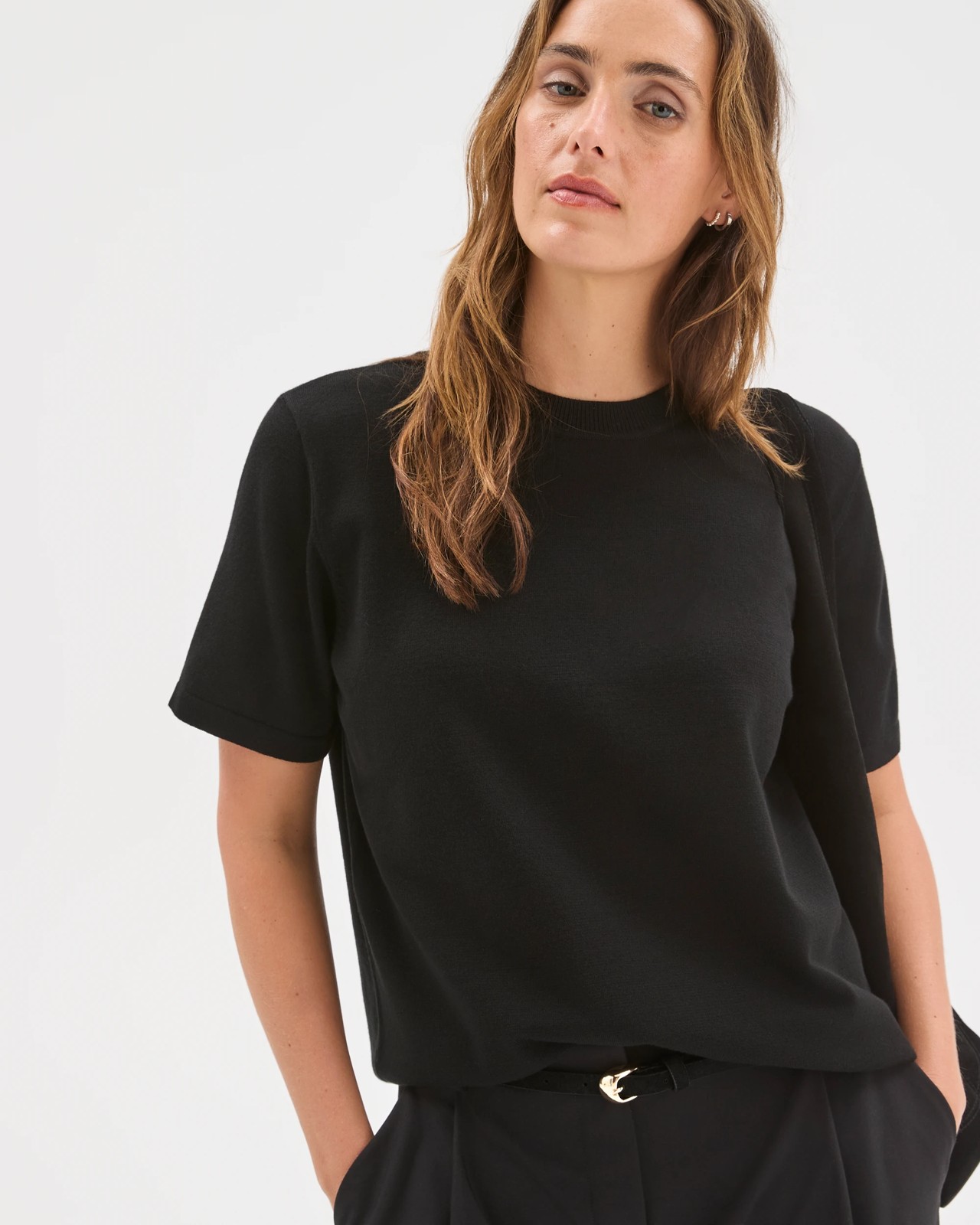 Preview Ultimate Knit Top - Black 4 of 5