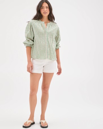 Long Sleeve Femme Blouse