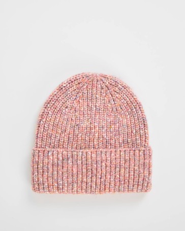 Chunky Fleck Knit Beanie