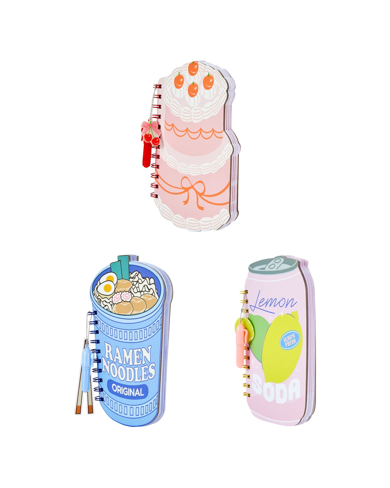 Anko Notebook Retro Food Style Hard Cover 192 Pages - Assorted 3 of 5