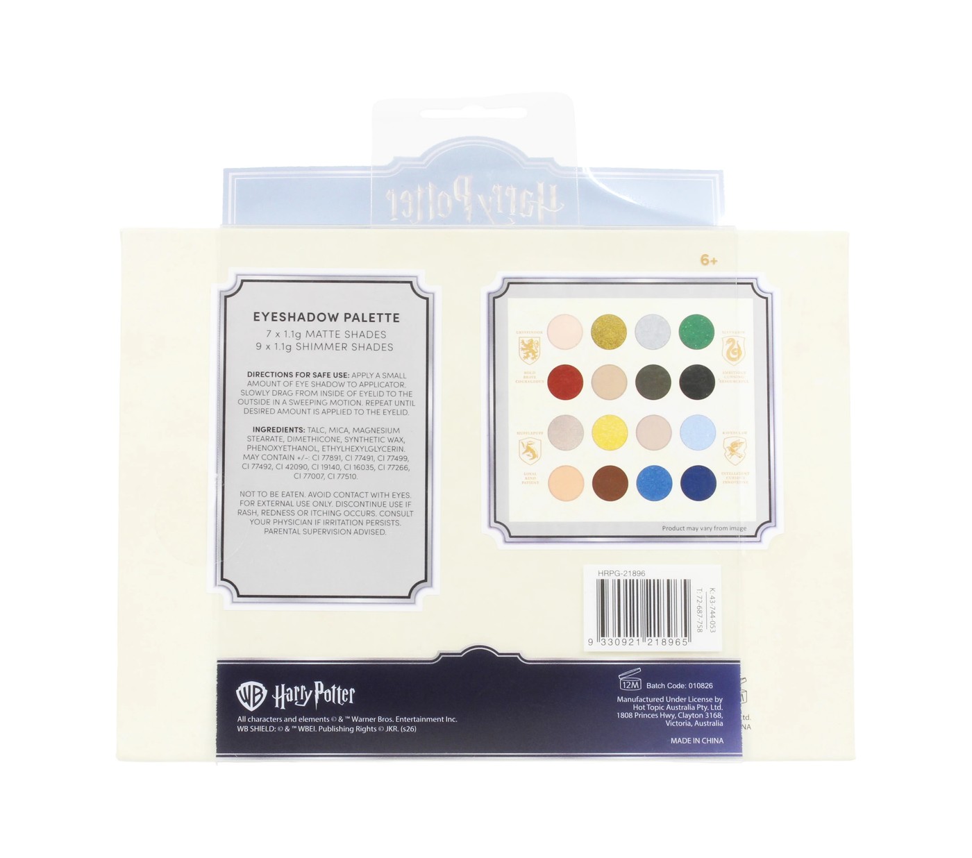 Harry Potter 16 Shades Eyeshadow Palette 3 of 5