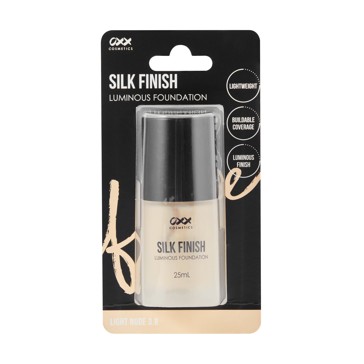 Silk Finish Luminous Foundation  Light Nude 3.8 - OXX Cosmetics