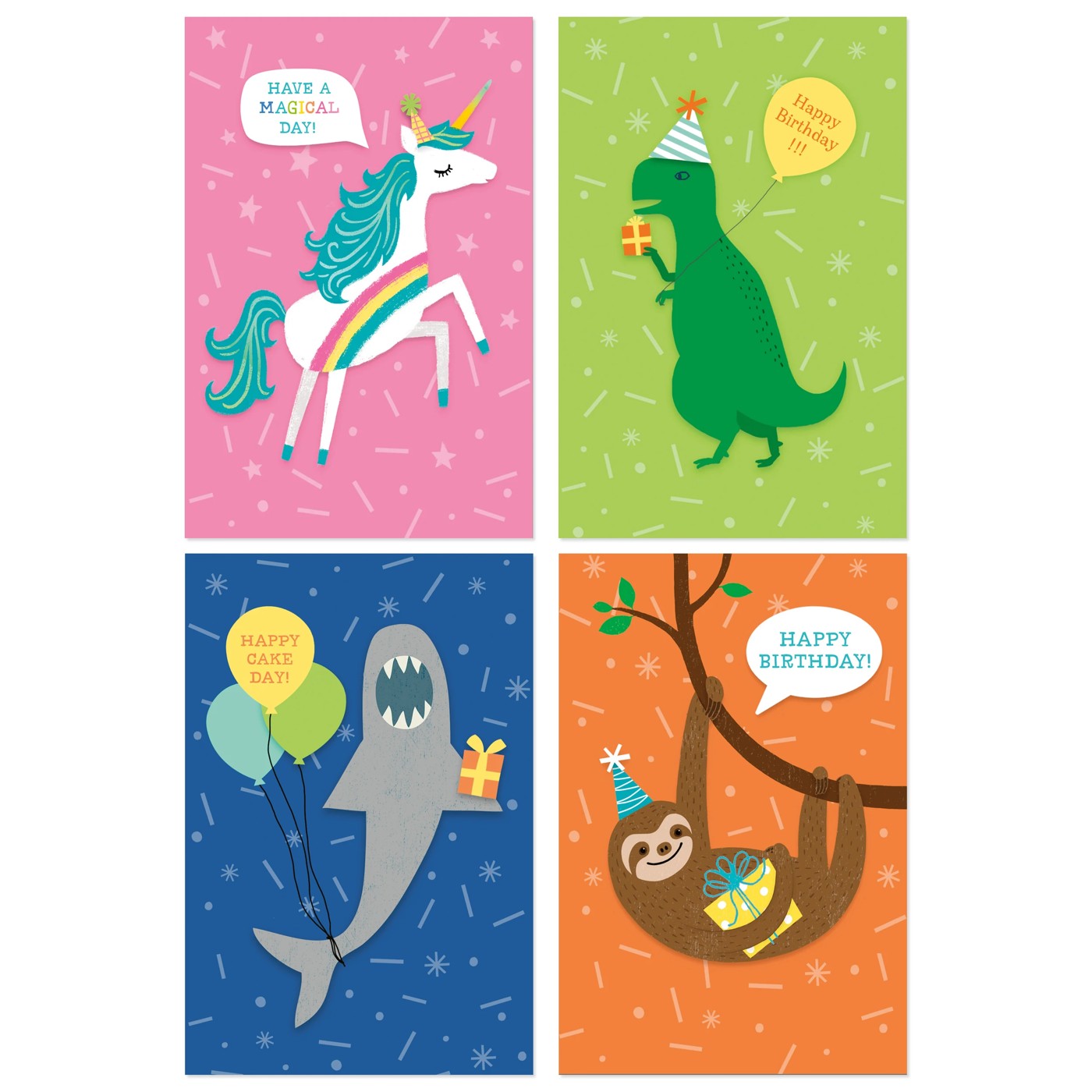 12 Pack Hallmark Birthday Cards - Fun Animals 2 of 6