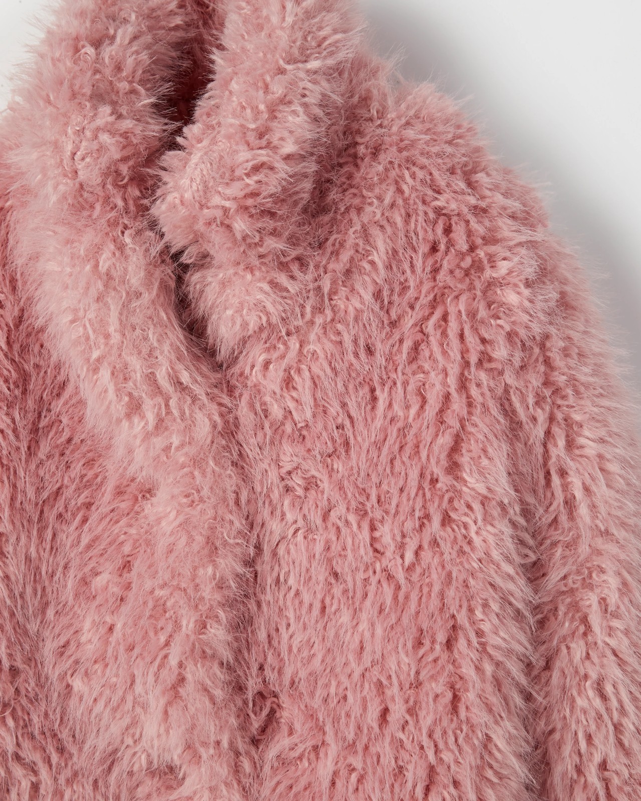 Long Sleeve Faux Fur Coat 6 of 6