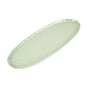 Green Glazed Look Platter - Anko